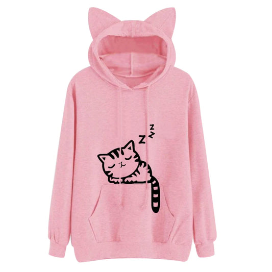 Sweatshirt Kitty Ears